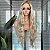 LACE FRONT KÁTIA PLATINADA COM MECHAS E RAIZ 13 X 4 - Imagem 1