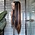 FULL LACE FRONT MELISSA CASTANHO ESCURO COM MECHAS  13 x 6 - Imagem 2
