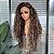 FULL LACE FRONT MORGANA CASTANHO COM MECHAS 13 x 6 - Imagem 2