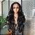 FULL LACE FRONT JADE PRETA COM MECHAS 13 x 6 - Imagem 1