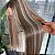 FULL LACE FRONT MELISSA CINZA PLATINADA COM MECHAS E RAIZ 13 x 6 - Imagem 4
