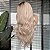 LACE FRONT KAMILLA LOIRA PLATINADO COM RAIZ 13 x 4 - Imagem 2