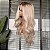 LACE FRONT KAMILLA LOIRA PLATINADO COM RAIZ 13 x 4 - Imagem 6