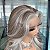 FULL LACE FRONT KAMILLA CINZA PLATINADA COM MECHAS 13 x 6 - Imagem 6