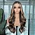 LACE FRONT JADE CASTANHO ESCURO COM MECHAS 13 x 4 - Imagem 1