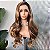 LACE FRONT KAMILLA CASTANHO CLARO COM MECHAS 13 x 4 - Imagem 1