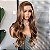 LACE FRONT KAMILLA CASTANHO CLARO COM MECHAS 13 x 4 - Imagem 4