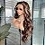 FULL LACE FRONT KÁTIA CASTANHO COM MECHAS 13 X6 - Imagem 5