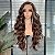 FULL LACE FRONT KÁTIA CASTANHO COM MECHAS 13 X6 - Imagem 1