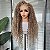 FULL LACE FRONT IZA ENCARACOLADA LOIRA ESCURA 13 X 6 - Imagem 3