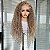 FULL LACE FRONT IZA ENCARACOLADA LOIRA ESCURA 13 X 6 - Imagem 2