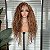 FULL LACE FRONT IZA ENCARACOLADA CHOCOLATE COM MECHAS 13 X 6 - Imagem 1