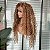 FULL LACE FRONT IZA ENCARACOLADA CHOCOLATE COM MECHAS 13 X 6 - Imagem 2
