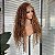 FULL LACE FRONT IZA ENCARACOLADA CHOCOLATE COM MECHAS 13 X 6 - Imagem 4