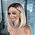 FULL LACE FRONT KIM LOIRA PLATINADA COM RAIZ - Imagem 5