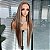 FULL LACE FRONT MELISSA LOIRO ESCURO COM MECHAS 13 X 6 - Imagem 4