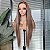 FULL LACE FRONT MELISSA LOIRO ESCURO COM MECHAS 13 X 6 - Imagem 2