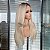 LACE FRONT MELISSA LOIRA PLATINADA COM RAIZ 13 X 4 - Imagem 4