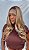 LACE FRONT KAMILLA CHOCOLATE COM MECHAS 13 x 4 - Imagem 1