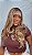 LACE FRONT KAMILLA CHOCOLATE COM MECHAS 13 x 4 - Imagem 4