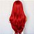 Lace Front Melissa Vermelho Ondulado - Imagem 3