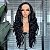 FULL LACE FRONT JANNA PRETA 13 X 6 - Imagem 1