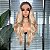 FULL LACE FRONT JADE LOIRO DOURADO COM MECHAS 13 X 6 - Imagem 1
