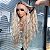 FULL LACE FRONT KÁTIA LOIRA PLATINADA COM RAIZ 13 X 6 - Imagem 4