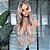 FULL LACE FRONT JANNA CINZA PLATINADA COM RAIZ 13 X 6 - Imagem 7