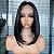 FULL LACE FRONT KIM PRETA 13 X 6 - Imagem 1