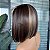 FULL LACE FRONT KIM  CASTANHO ESCURO COM MECHAS 13 X 6 - Imagem 3