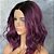 Lace Front Dani Roxo Escuro com Raiz - Imagem 3