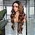 FULL LACE FRONT JANNA CASTANHO OMBRE 13 X 6 - Imagem 4