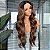 FULL LACE FRONT JANNA CASTANHO OMBRE 13 X 6 - Imagem 6