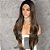 Lace Front Melissa Grisalho Escuro com Raiz - Imagem 2