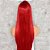 Lace Front Melissa Vermelho Liso - Imagem 2