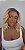 FULL LACE FRONT RHIANNA LOIRO PEROLADO COM RAIZ 13 x 6 - Imagem 1