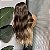 Wig Jade Loiro Bege com raiz esfumada castanho médio - Imagem 2