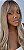 Wig Melissa Loiro Bege Dourado com Raiz Esfumada - Imagem 3