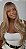 Wig Melissa Loiro Bege Dourado com Raiz Esfumada - Imagem 5