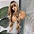 Wig Melissa Loiro Bege Dourado com Raiz Esfumada - Imagem 5