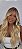 Wig Melissa Loiro Bege Claro com Raiz Esfumada - Imagem 4