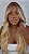Wig Melissa Loiro Bege Claro com Raiz Esfumada - Imagem 3