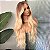 Wig Melissa Loiro Bege Claro com Raiz Esfumada - Imagem 3