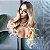 Wig Jade Loiro Bege Médio com Raiz Esfumada - Imagem 4