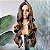 Wig Jade Castanho Natural Bege - Imagem 1