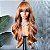 Wig Jade Ruivo Mel Acobreado - Imagem 1