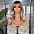 Wig Kamilla Loiro Ash com Raiz Esfumada - Imagem 1