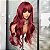 WIG JADE VERMELHO BORDÔ - Imagem 5