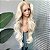 FULL LACE FRONT JANNA LOIRO PLATINADO PEROLADO 13 x 6 - Imagem 2